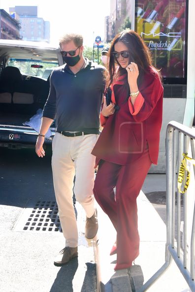 Harry and Meghan Harlem's lunch