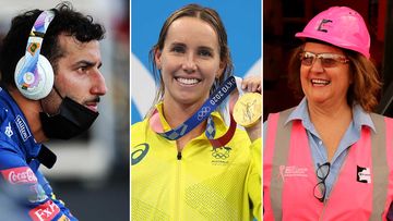Daniel Ricciardo, Emma McKeon and Gina Rinehart have all received Australia Day honours.