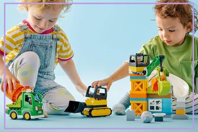 9PR: Lego Duplo Town Construction Site Building Toy Set
