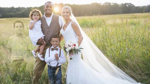 Wedding photo brings family back together again after young son’s death