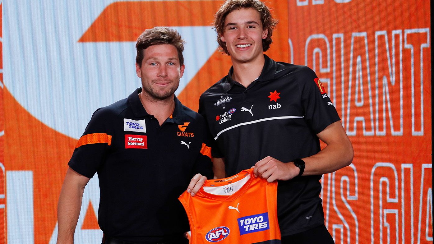 GWS Giants move to fill gaping Cameron void by nabbing Aaron Cadman with pick No.1