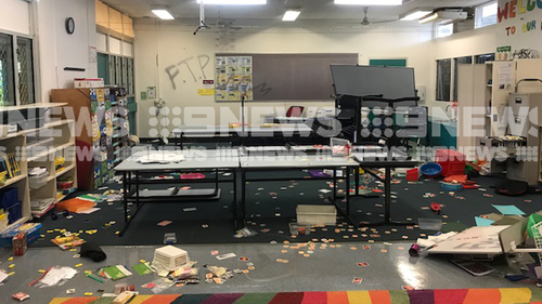 Darwin Ludmilla School axe break in damage