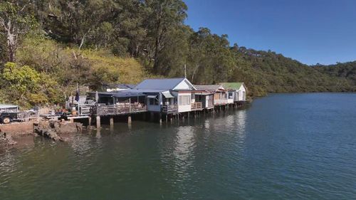 Peter Carver is fighting to keep his cottage on the Georges River in Dharawal National Park.