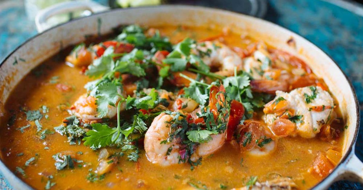 Adam Liaw's mocqueca (Brazilian fish stew) - 9Kitchen