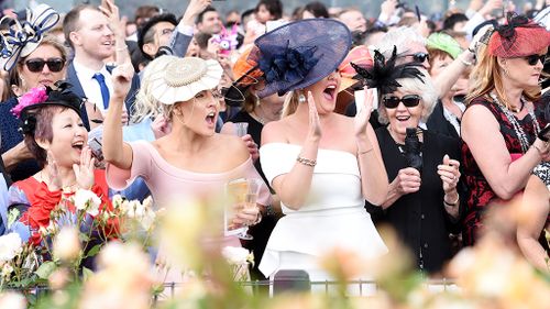 Crowd numbers improved at the Melbourne Cup this year. (AAP)