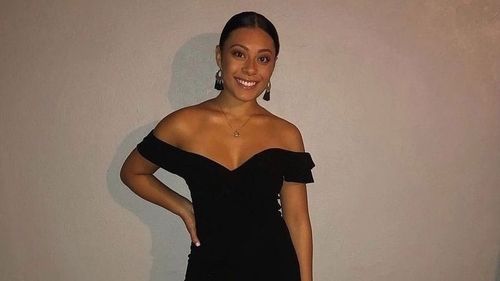 Shalaney Velasquez was 19 when a car she was a passenger in crashed into the bus, which had been sitting in a breakdown lane on the M5 in Sydney's south-west.
