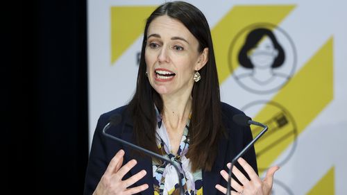 New Zealand Prime Minister Jacinda Ardern expressed a hope for 'sustained reductions' in case numbers over time. 