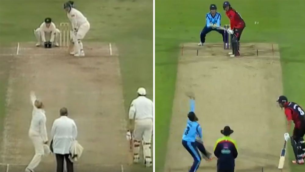 England's Adil Rashid rivals Shane Warne's 'Ball of the Century' in English T20 competition