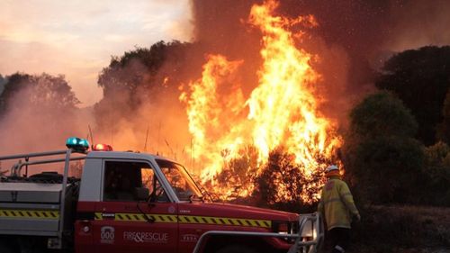 WA Premier Colin Barnett is calling for more controlled burning to prevent bushfire. (DFES)