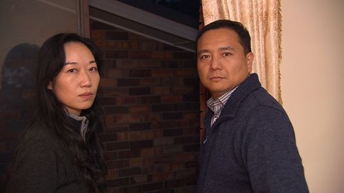 Neil Huang and Nicole Li say they have been battling for two years with their neighbour over the noisy unit that sits between their Carlingford homes.