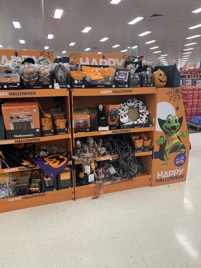 Halloween stock in Big W Rouse