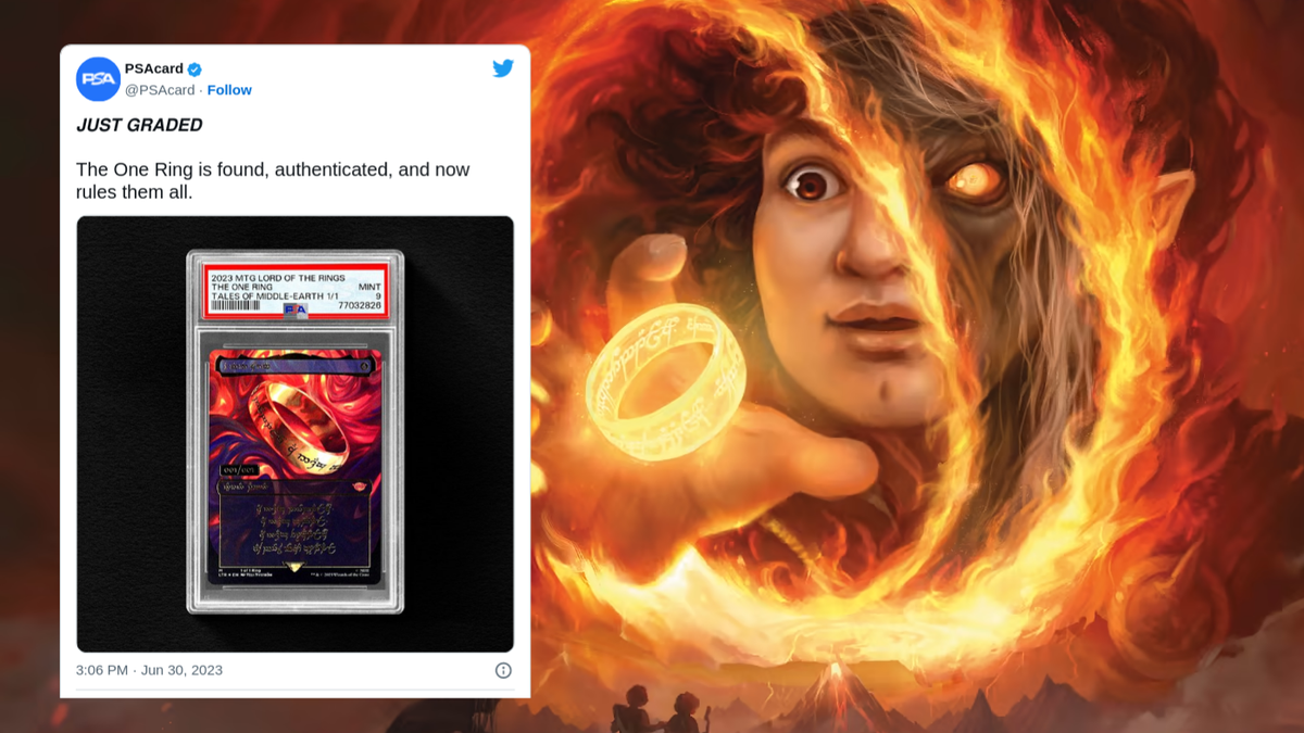 $3 million 'One Ring' Magic the Gathering card found