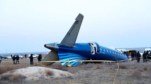 Azerbaijan Airlines' Embraer 190 crashed while trying to land in Aktau, Kazakhstan.