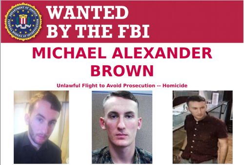 The 18-day manhunt spanned three states and involved multiple federal, state, and local law enforcement agencies. Brown had been added to the FBI's most wanted list on Monday.