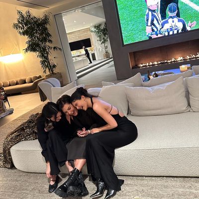 Kylie, Kendall and Kris Jenner