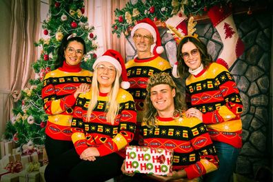 Vegemite Christmas in July sweater