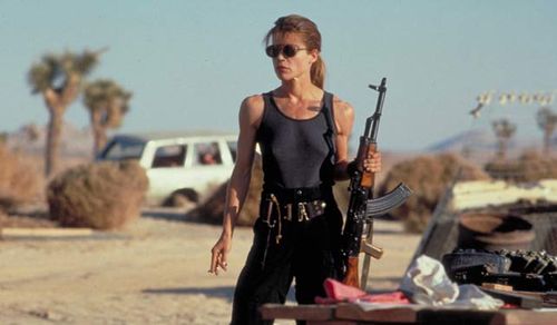 Sarah Conner (played by - the militant mother of the human resistance in the Terminator franchise. (TriStar Pictures)