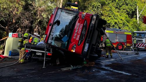 Bilgola truck crash