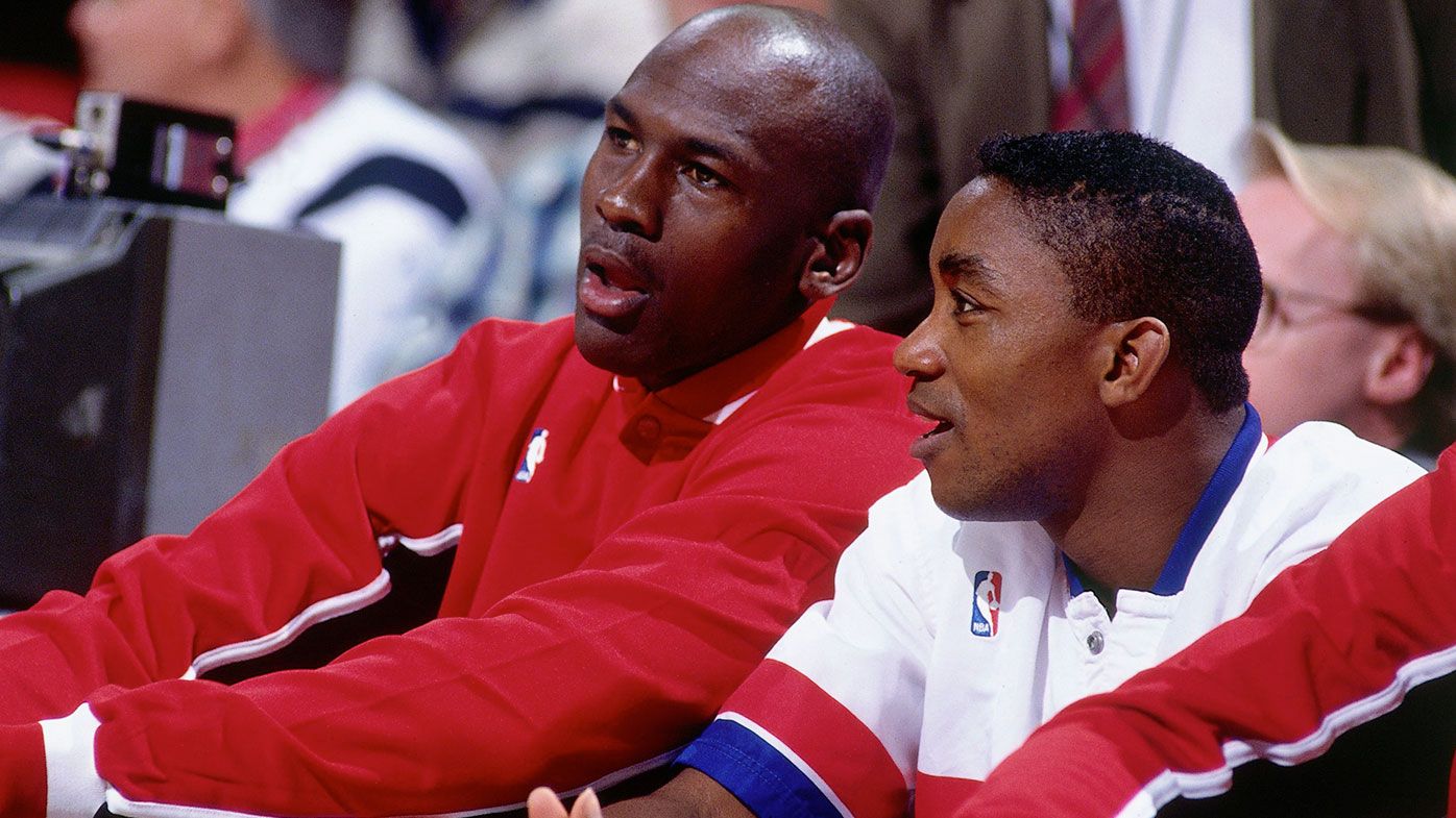 Michael Jordan and Isaiah Thomas