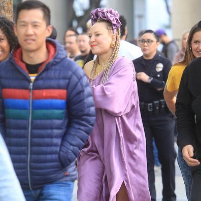 Sia is seen on April 24, 2023 in Los Angeles, California 