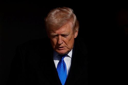 US President Donald Trump 