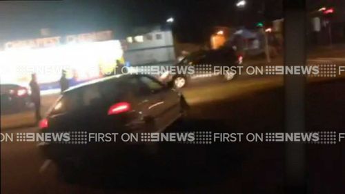 The driver reportedly stopped to check on the woman before fleeing. (Supplied)