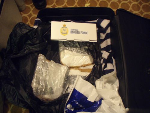 Roberge pleaded guilty to importing nearly 30 kilograms of cocaine into Australia - the largest drug seizure on a cruise ship docking in the country. Picture: AFP.