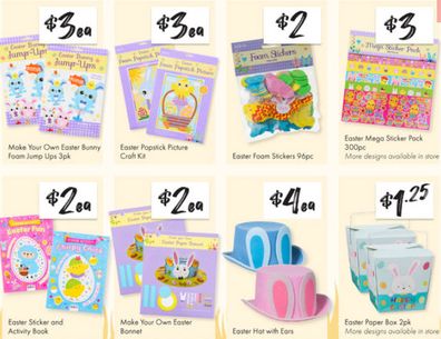 Easter arts and crafts make for great gifts for kids and will keep them busy after lunch.