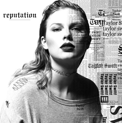 The album art for Swift's latest release. (AP)