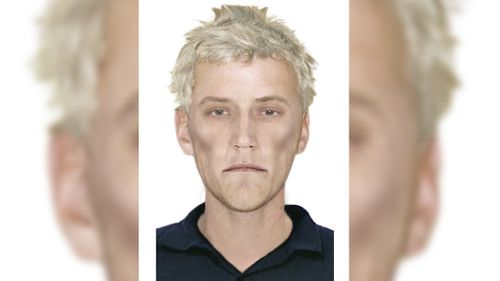 Victoria Police is searching for a man matching this description for an unprovoked stabbing attack. (Victoria Police)