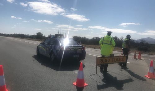 Augusta Highway remained closed up until the afternoon while police investigated. 