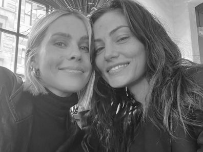 Phoebe Tonkin and Claire Holt.