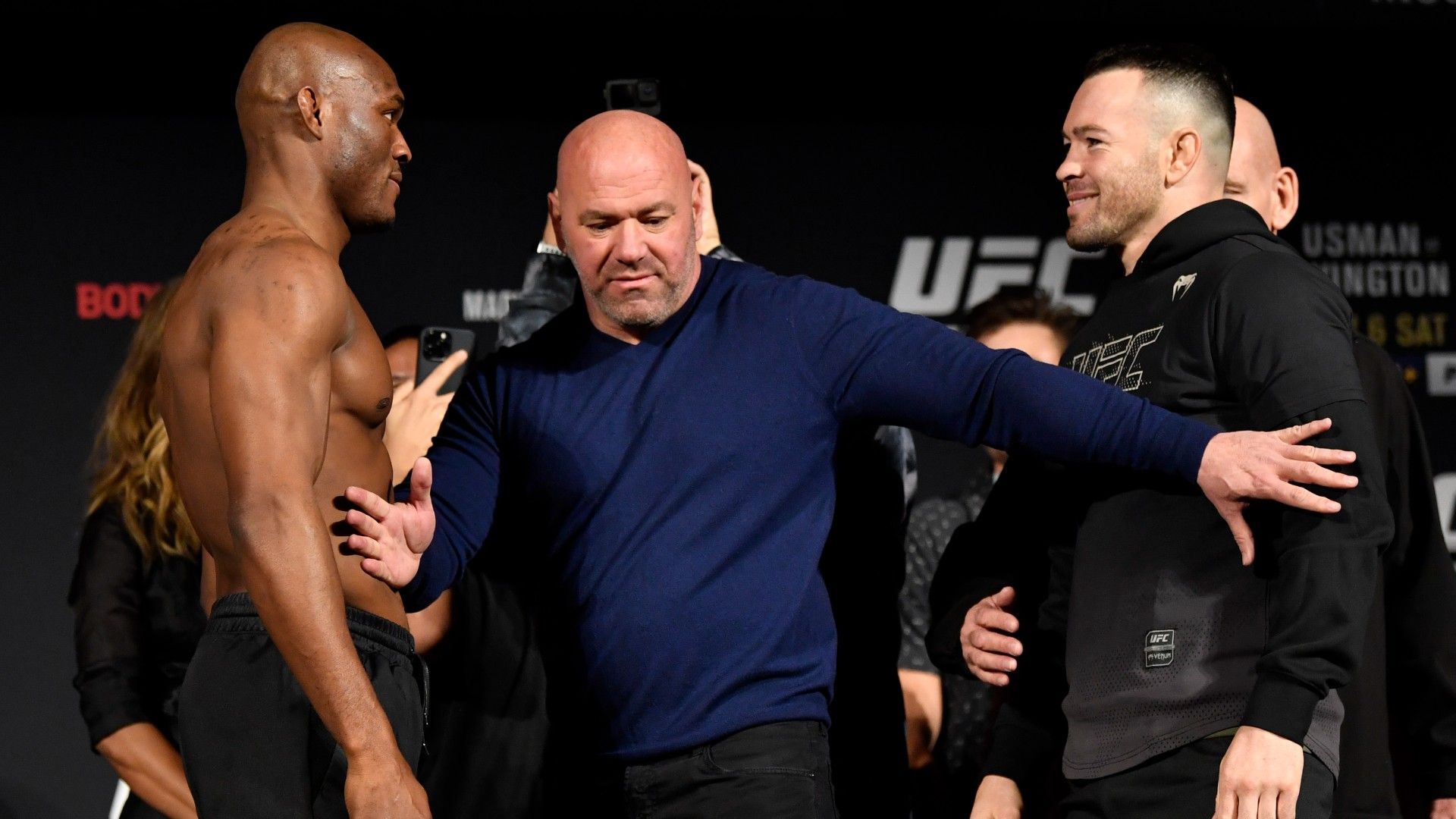 Kamaru Usman's warning for Colby Covington ahead of UFC 268 fight