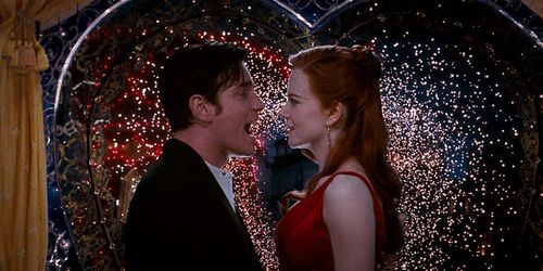 Ewan McGregor and Nicole Kidman in Moulin Rouge!