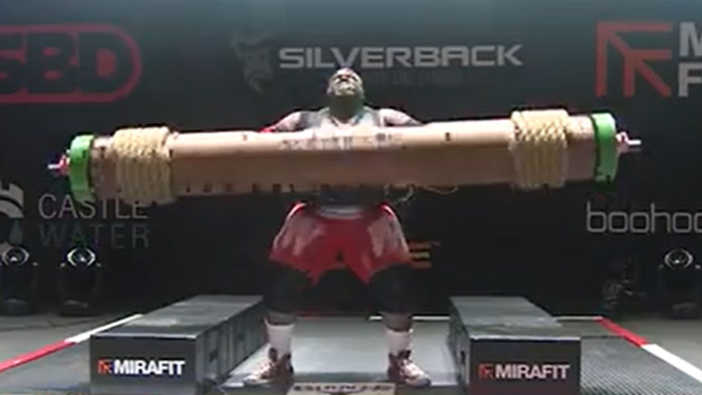 Strongman Cheick 'Iron Biby' Sanou sets new log lifting world record