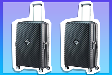 9PR: American Tourister Squasem Suitcase, Black