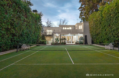 The most epic mansions with flood-lit tennis courts on offer.