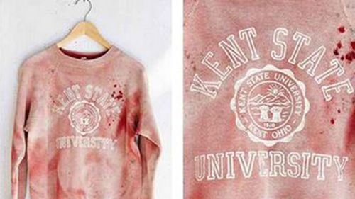 Urban Outfitters slammed over 'school shooting' sweatshirt