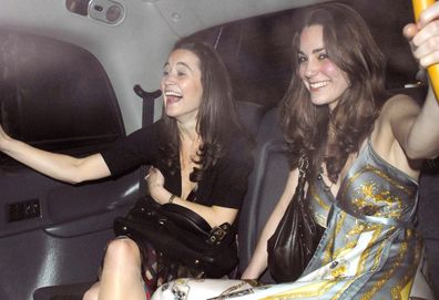 Kate and Pippa Middleton clubbing in 2007