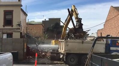 The destruction of the Corkman caused a lot of controversy in Melbourne.