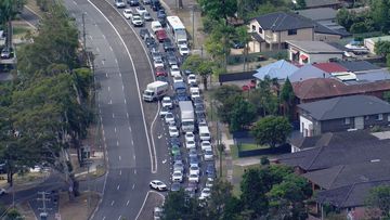 Two car crash Sylvania, Sydney.