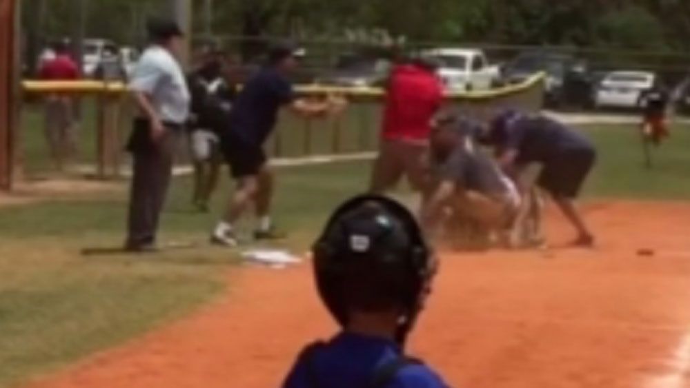 Brawling youth coaches banned from baseball
