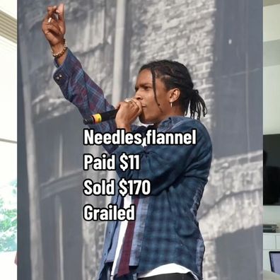 Thrift reseller sells shirt for huge profit after it was worn by A$AP Rocky