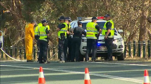 P-plate found near site of horrific  crash that claimed four lives in central Victoria
