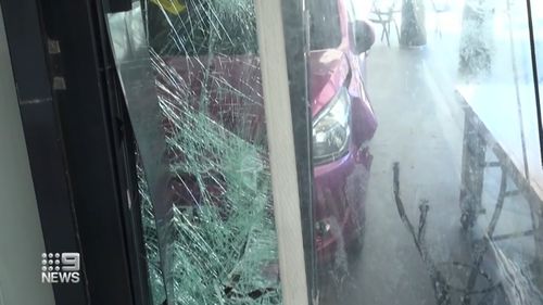 Car smashes into Starbucks on Gold Coast