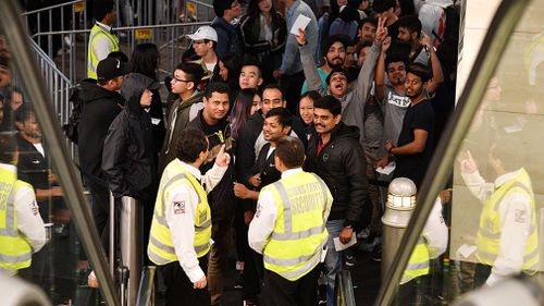 Shops in the Melbourne and Sydney CBDs opened early this morning. (AAP)