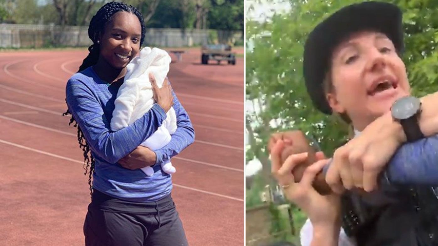 British sprinter Bianca Williams and her partner have accused London police of racial profiling 