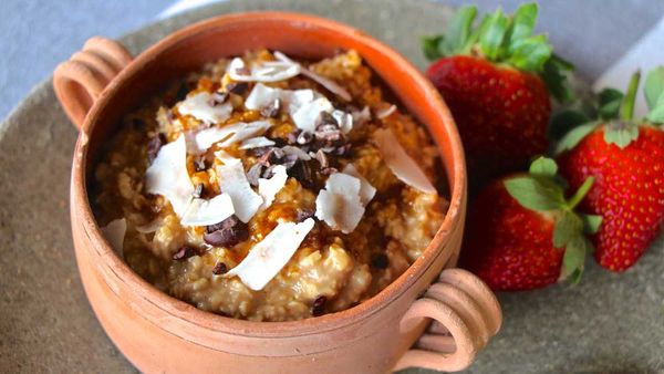 Kkäo Co. cacao-tea infused porridge