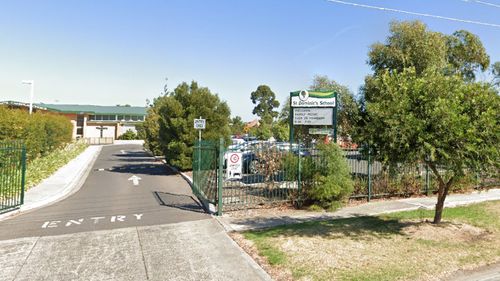 Two students at St Dominic's School in Broadmeadows have tested positive to coronavirus.