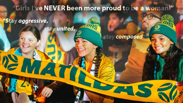 Matildas messages of support